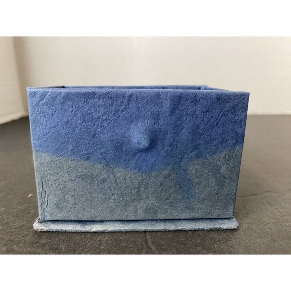 Crystal Clear Glass Cube Paperweight 3-D Laser Etched hummingbird flower lily - Picture 4 of 7